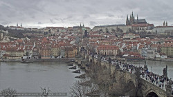 Pražský hrad, Karlův most, Vltava