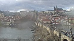 Pražský hrad, Karlův most, Vltava