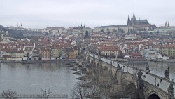 Pražský hrad, Karlův most, Vltava