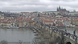 Pražský hrad, Karlův most, Vltava