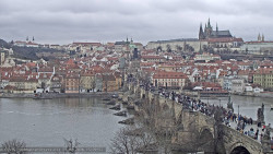 Pražský hrad, Karlův most, Vltava