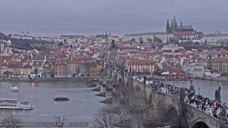 Pražský hrad, Karlův most, Vltava