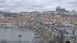 Pražský hrad, Karlův most, Vltava