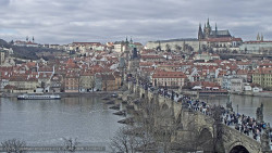 Pražský hrad, Karlův most, Vltava