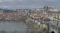 Pražský hrad, Karlův most, Vltava