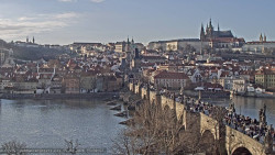 Pražský hrad, Karlův most, Vltava