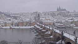 Pražský hrad, Karlův most, Vltava