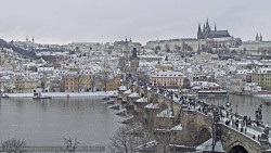 Pražský hrad, Karlův most, Vltava