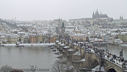 Pražský hrad, Karlův most, Vltava