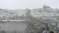 Pražský hrad, Karlův most, Vltava