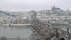 Pražský hrad, Karlův most, Vltava