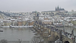 Pražský hrad, Karlův most, Vltava