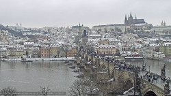 Pražský hrad, Karlův most, Vltava