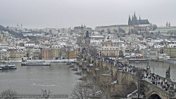 Pražský hrad, Karlův most, Vltava