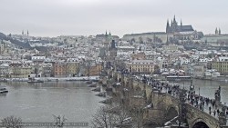 Pražský hrad, Karlův most, Vltava