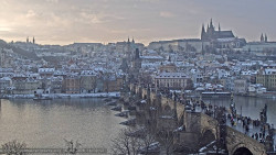 Pražský hrad, Karlův most, Vltava