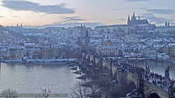 Pražský hrad, Karlův most, Vltava