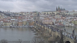 Pražský hrad, Karlův most, Vltava