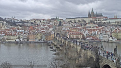 Pražský hrad, Karlův most, Vltava
