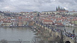 Pražský hrad, Karlův most, Vltava