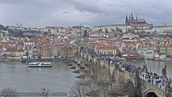 Pražský hrad, Karlův most, Vltava