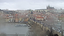 Pražský hrad, Karlův most, Vltava