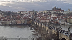 Pražský hrad, Karlův most, Vltava