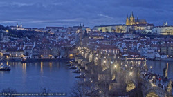 Pražský hrad, Karlův most, Vltava