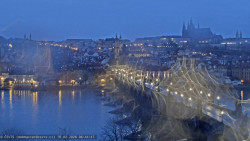 Pražský hrad, Karlův most, Vltava