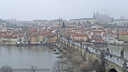 Pražský hrad, Karlův most, Vltava