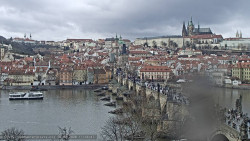 Pražský hrad, Karlův most, Vltava