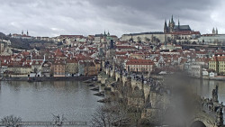 Pražský hrad, Karlův most, Vltava