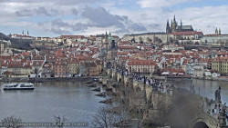 Pražský hrad, Karlův most, Vltava