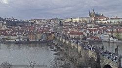 Pražský hrad, Karlův most, Vltava