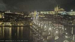 Pražský hrad, Karlův most, Vltava