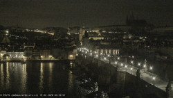 Pražský hrad, Karlův most, Vltava