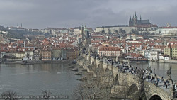 Pražský hrad, Karlův most, Vltava