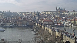 Pražský hrad, Karlův most, Vltava