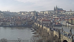 Pražský hrad, Karlův most, Vltava