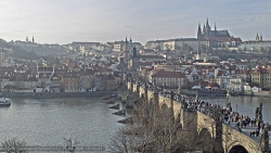 Pražský hrad, Karlův most, Vltava