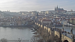 Pražský hrad, Karlův most, Vltava
