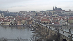 Pražský hrad, Karlův most, Vltava