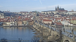 Pražský hrad, Karlův most, Vltava