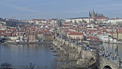 Pražský hrad, Karlův most, Vltava
