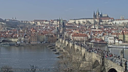 Pražský hrad, Karlův most, Vltava