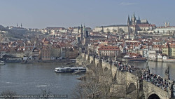 Pražský hrad, Karlův most, Vltava