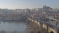 Pražský hrad, Karlův most, Vltava