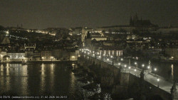 Pražský hrad, Karlův most, Vltava