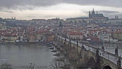 Pražský hrad, Karlův most, Vltava