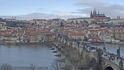 Pražský hrad, Karlův most, Vltava